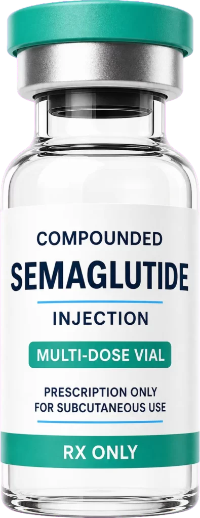 Compounded Semaglutide vial
